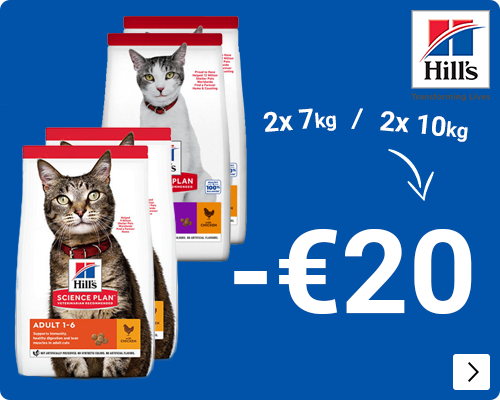 Hills -20 euro bij 2x grootverpakking CAT